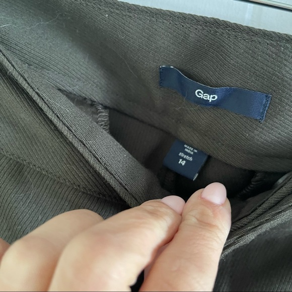 GAP Olive Green & Tan Riding Equestrian Pants - Picture 10 of 10